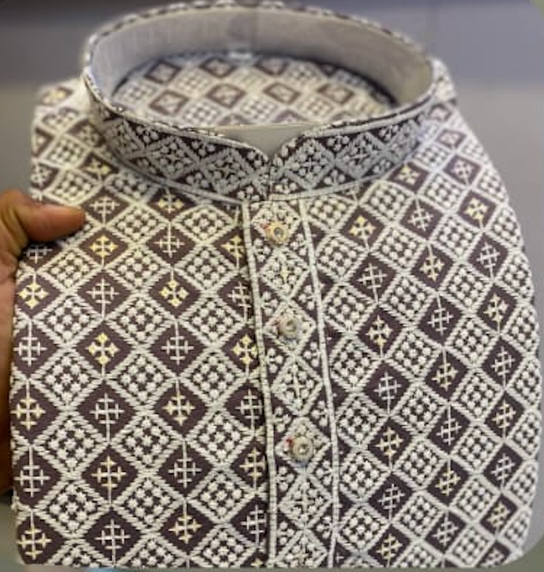 Chikankari Schiffli Work Kurta in 14 colors